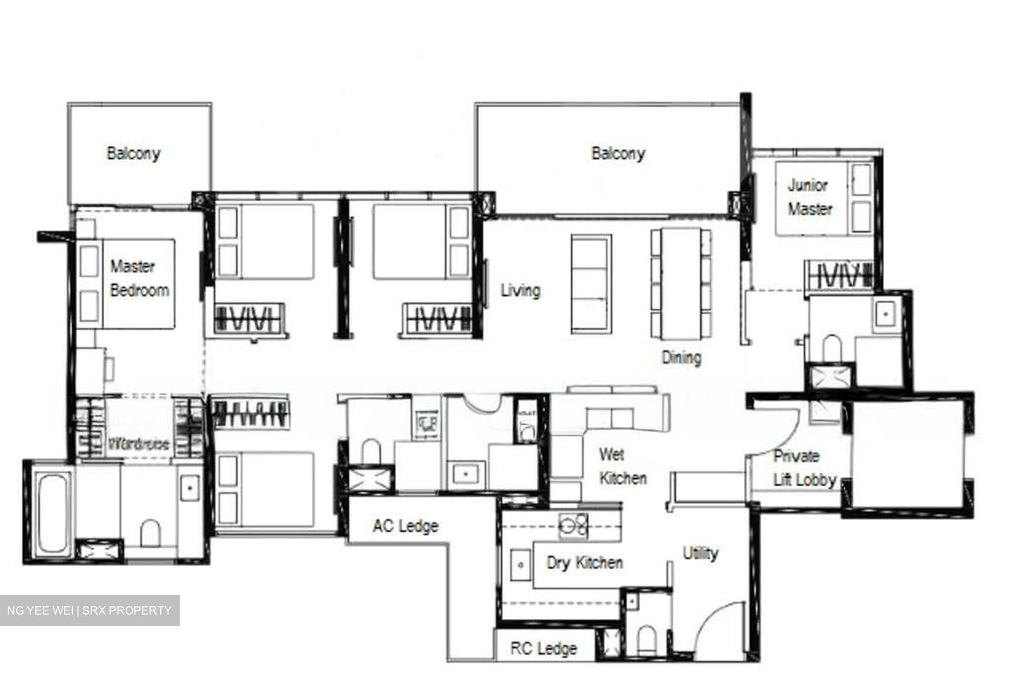 The Garden Residences (D19), Apartment #545942571